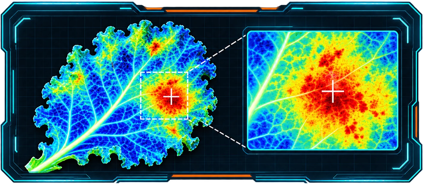Illustration of step 4: Localization and analysis